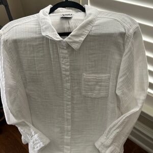 Arula long sleeve blouse/coverup